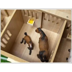 Kids-Globe Paardenstal Met 7 Boxen Kidsglobe 9 Kids-Globe Paardenstal Met 7 Boxen Kidsglobe -Speel Actief Verkoop paardenstal kidsglobe 610595 2