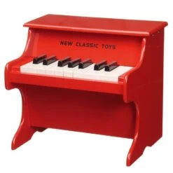 New Classic Toys® Piano Rood 18-toetsen Kinderpiano -Speel Actief Verkoop piano 18tonen rood newclassictoys 155 2