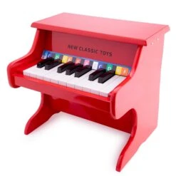 New Classic Toys® Piano Rood 18-toetsen Kinderpiano -Speel Actief Verkoop piano 18 toetsen 10155 rood