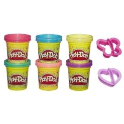Play-Doh Klei Boetseerklei Sparkle Collection 6-pack PlayDoh 7 Play-Doh Klei Boetseerklei Sparkle Collection 6-pack PlayDoh -Speel Actief Verkoop play doh klei boetseerklei sparkle collection 6 pack 1