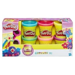Play-Doh Klei Boetseerklei Sparkle Collection 6-pack PlayDoh 9 Play-Doh Klei Boetseerklei Sparkle Collection 6-pack PlayDoh -Speel Actief Verkoop play doh klei boetseerklei sparkle collection 6 pack 2 1
