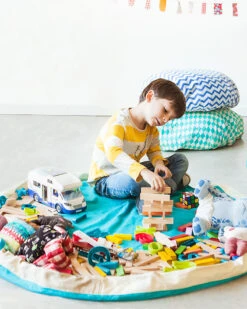 Opbergzak En Speelkleed 2 – In – 1 – Play&Go Zigzag Black -Speel Actief Verkoop play go opbergzak 2 2