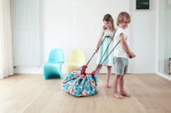 Opbergzak En Speelkleed 2 – In – 1 – Play&Go Zigzag Blue -Speel Actief Verkoop play go opbergzak 5 1