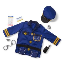 Melissa & Doug Politiepak Verkleedkleren Politie Melissa&Doug -Speel Actief Verkoop politiepak melissa doug verkleedset politie agent speelactief.nl 1