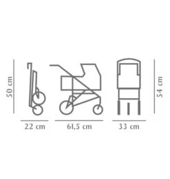 3-wielige Poppenbuggy Gotz Happy Flower 7 3-wielige Poppenbuggy Gotz Happy Flower -Speel Actief Verkoop poppenbuggy happy flower gorz 3402380 1