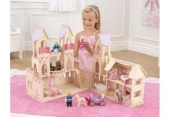 Poppenhuis – Princess Castle -Speel Actief Verkoop poppenhuis kidkraft 65259 princess castle