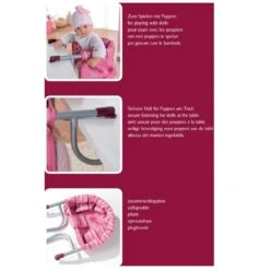 Poppenstoeltje – Tafelzitje 9 Poppenstoeltje – Tafelzitje -Speel Actief Verkoop poppenstoeltje tafelzit gotz 3401578 1