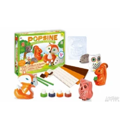 Popsine Bosdieren Gieten – Sentosphere Knutselpakket -Speel Actief Verkoop popsine bosdieren knutselpakket sentosphere 322630 1