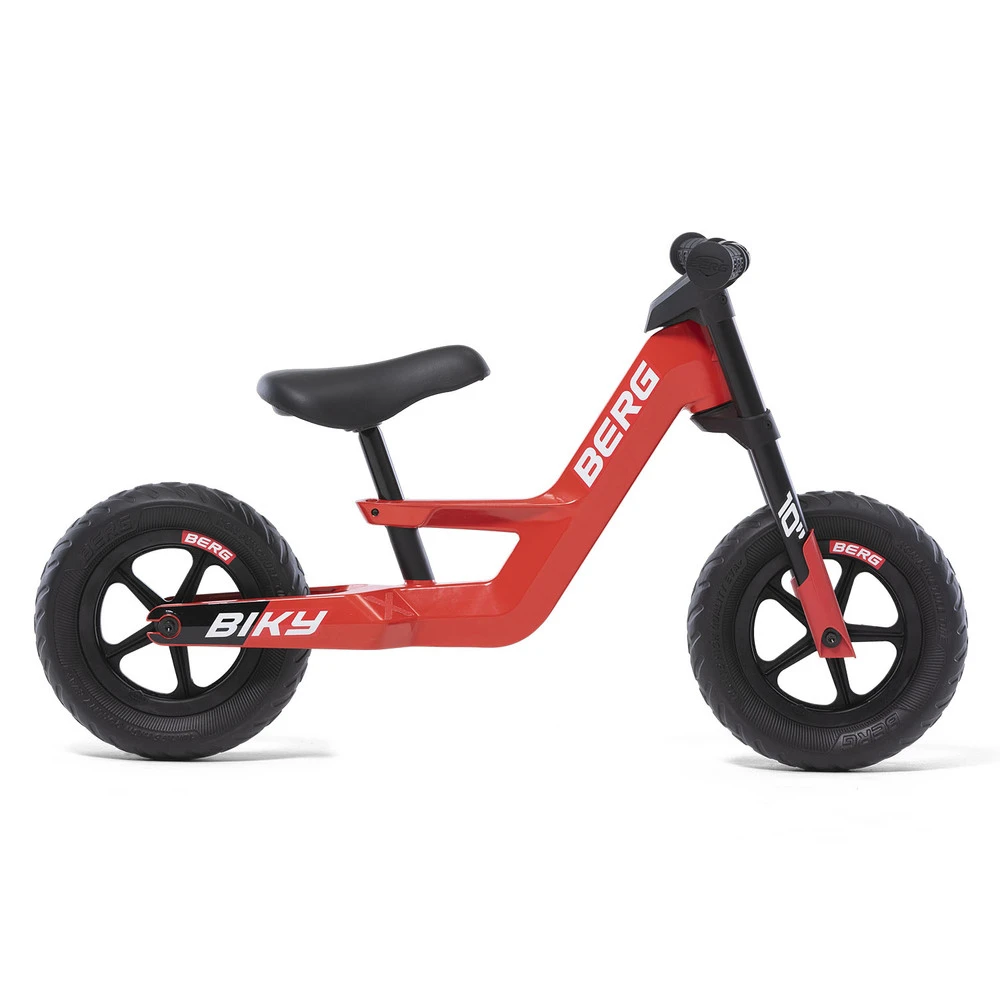 BERG Biky Mini Red Loopfiets 10 ” Inch EVA Banden 7 BERG Biky Mini Red Loopfiets 10 ” Inch EVA Banden - Afbeelding 5
