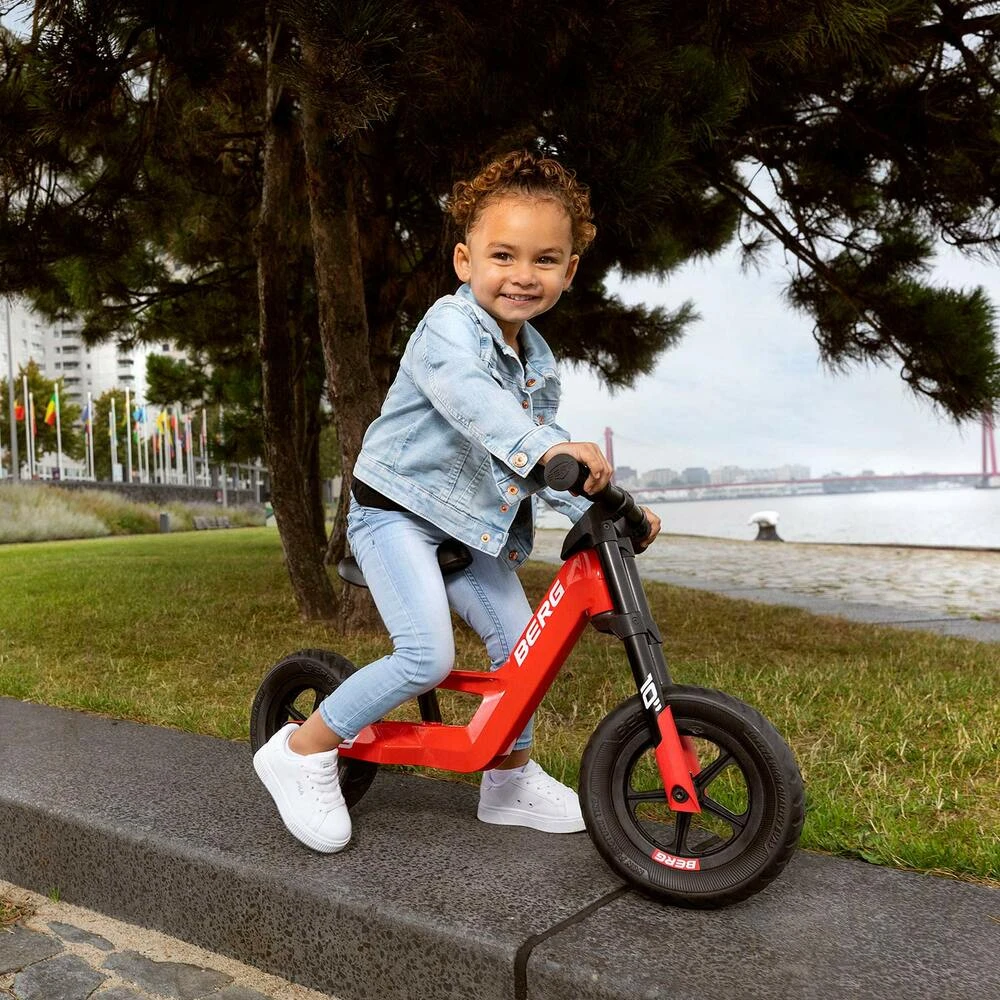 BERG Biky Mini Red Loopfiets 10 ” Inch EVA Banden 11 BERG Biky Mini Red Loopfiets 10 ” Inch EVA Banden - Afbeelding 9