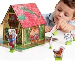 3-D Puzzel “Mijn Boerderij” -Speel Actief Verkoop puzzel boerderij goki 57641 2