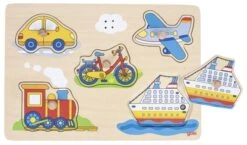 Noppenpuzzel Met Geluiden: Voertuigen -Speel Actief Verkoop puzzel met geluiden voertuigen goki 57519