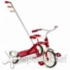 RadioFlyer Classic Red Tricycle Met Duwstang 2 RadioFlyer Classic Red Tricycle Met Duwstang -Speel Actief Verkoop radioflyer red tricycle met duwstang driewieler fiets