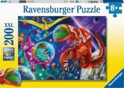 Dino’s In De Ruimte Puzzel Ravensburger 129768 200 Stukjes XXL