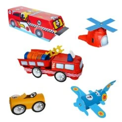 Re-cycle-me Cars & Planes Recycle Set Knutselset -Speel Actief Verkoop re cycle me carsplanes 4