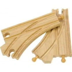 BigJigs BJT107 Rail Splitsing Afslaan-Rechtdoor -Speel Actief Verkoop rechtdoor afslaan splitsing bigjigs bjt107 1
