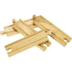 BigJigs BJT101 Rail Rechte Rails Medium -Speel Actief Verkoop rechte rails bigjigs bjt101 1