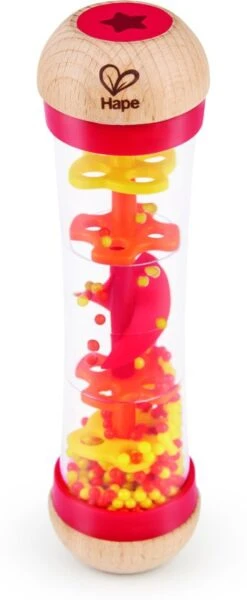 Regenmaker Rood – Hape Beaded Raindrops 8 Regenmaker Rood – Hape Beaded Raindrops -Speel Actief Verkoop regenmaker rood hape beaded raindrops 1 1