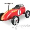Retro Roller Raceauto Loopauto Racing Team Niki -Speel Actief Verkoop retroroller racingteam niki loopauto loopfiets
