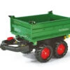 RollyToys Aanhangwagen RollyMega Trailer Groen -Speel Actief Verkoop rollymega trailer rollytoys 122202