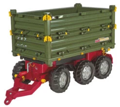 Rollytoys Rolly Multi Trailer 3asser Traptractor -Speel Actief Verkoop rollymulti trailer 3assen rollytoys a125012 1