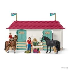 Schleich 42551 Lakeside Landhuis Met Stal Horse-Club -Speel Actief Verkoop schleich 42416 groot huis met paardenstal 4