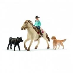 Schleich 42419 Western Boerderij Farm World -Speel Actief Verkoop schleich 42419 western rijden 1