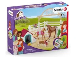 Schleich 42458 Hannah’s Paarden-gastenverblijf Met Hondenhok -Speel Actief Verkoop schleich 42458 hannas paarden gasten verblijf met hondenhok 1 1