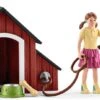 Schleich 42376 Hondenhok Met Hond En Kind FarmWorld -Speel Actief Verkoop schleich 42376 hondenhok farmworld