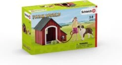 Schleich 42376 Hondenhok Met Hond En Kind FarmWorld -Speel Actief Verkoop schleich 42376 hondenhok farmworld 4