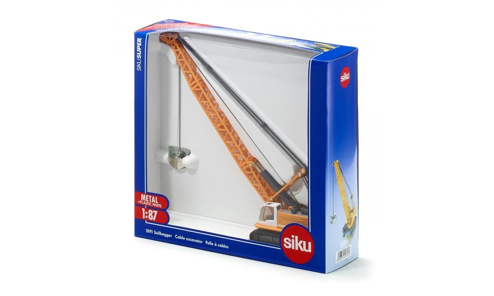 Siku 1891 Kabelgraafmachine Dragline 1:87 4 Siku 1891 Kabelgraafmachine Dragline 1:87 - Afbeelding 2