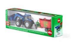 Siku 1988 New-Holland-met-frontlader Strautmann-voermengwagen 11 Siku 1988 New-Holland-met-frontlader Strautmann-voermengwagen -Speel Actief Verkoop siku 1988 new holland met voorlader en voedermengwagen 3