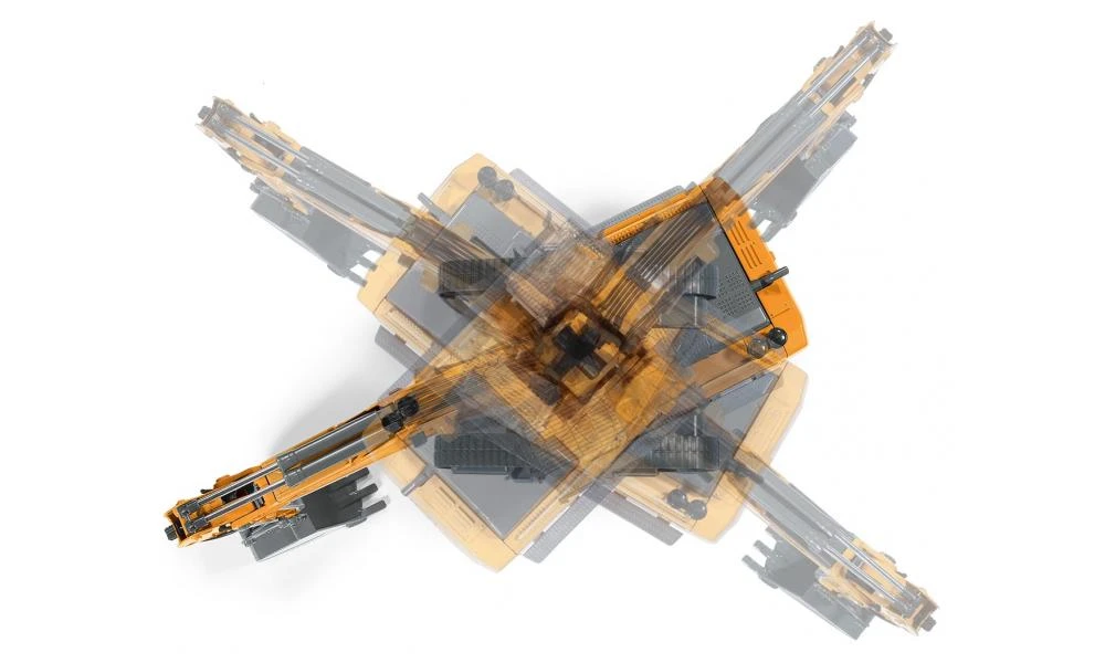 Siku Control 6740 Liebherr R980-SME Rupsgraafmachine 7 Siku Control 6740 Liebherr R980-SME Rupsgraafmachine - Afbeelding 5