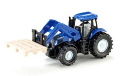 Siku 1487 New Holland Met Frontlader Tractor Schaal 1 : 87 -Speel Actief Verkoop siku 1487 new holland met voorlader pallet 1
