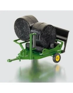 Siku 2266 Ronde Hooibalen Wikkelaar John-Deere -Speel Actief Verkoop siku 2266 john dere ronde balen wikkelaar incl 2 balen speelactief.nl 2
