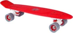 Skateboard Nijdam Flipgrip Twinny Board Rood