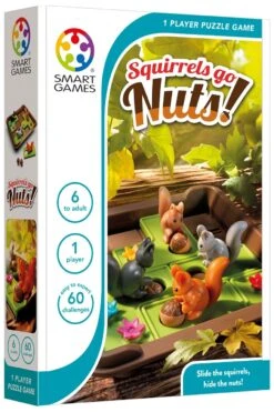 SmartGames SG425 Squirrrels-go-Nuts Denkspel Smart-Games -Speel Actief Verkoop smartgames squirrels go nuts denkspel smart games SG425 1
