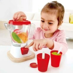 Smoothie Blender Speelset – Hape -Speel Actief Verkoop smoothie blender speelset hape e3158 1 1