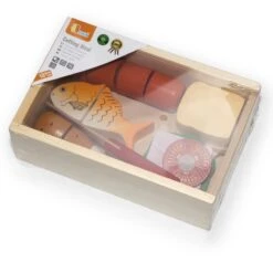 Vigatoys Snijset Lunch In Kistje -Speel Actief Verkoop snijset linch in kistje vigatoys v0260 1 1