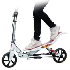 Space Scooter White Spacescooter Wit 14 Space Scooter White Spacescooter Wit -Speel Actief Verkoop spacescooter step autoped white 3