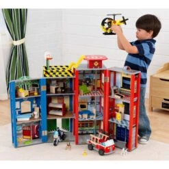 Houten Speelgoedset Voor Grote Kleine Helden 11 Houten Speelgoedset Voor Grote Kleine Helden -Speel Actief Verkoop speelset voor grote kleine helden kidkraft 63239 1 1