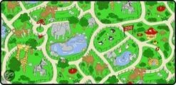 Speelkleed Dierentuin Speeltapijt 95×200 Cm Speelmat 5 Speelkleed Dierentuin Speeltapijt 95×200 Cm Speelmat -Speel Actief Verkoop speeltapijt dierentuin 1