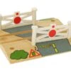 BigJigs BJT118 Rail Spoorwegovergang 2 BigJigs BJT118 Rail Spoorwegovergang -Speel Actief Verkoop spoorwegovergang bigjigs bjr105