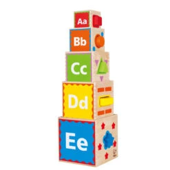 Houten Stapelkubus Pyramid Of Play