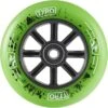 Longway Stuntstep Wielen 110mm Universeel PE Velg Green -Speel Actief Verkoop stuntstep wiel 110mm kunststof velg abec9 lagers groen speelactief.nl