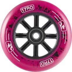Longway Stuntstep Wielen 110mm Universeel PE Velg Pink -Speel Actief Verkoop stuntstep wiel 110mm kunststof velg abec9 lagers roze speelactief.nl 4
