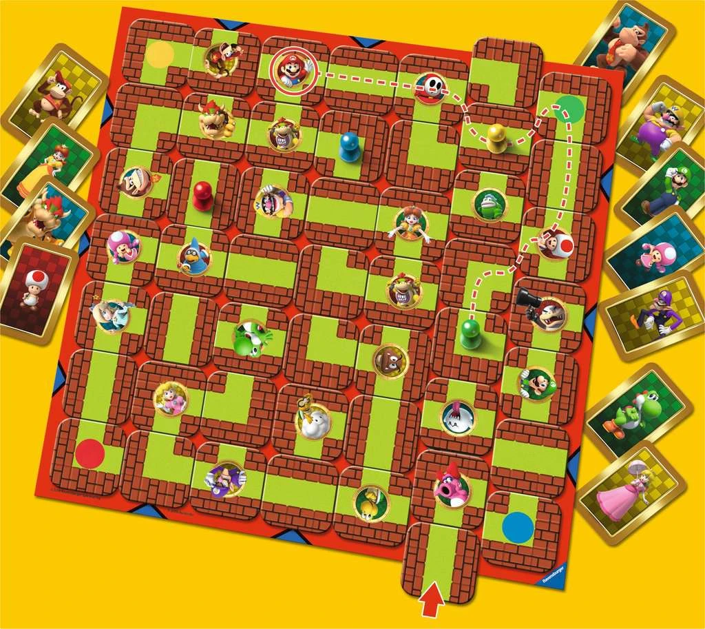 Super Mario Labyrinth -Bordspel Ravensburger 6 Super Mario Labyrinth -Bordspel Ravensburger - Afbeelding 4
