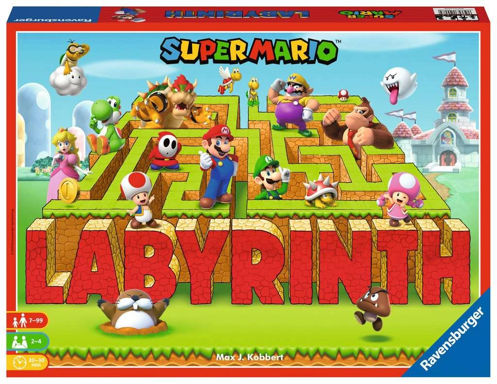 Super Mario Labyrinth -Bordspel Ravensburger 3 Super Mario Labyrinth -Bordspel Ravensburger