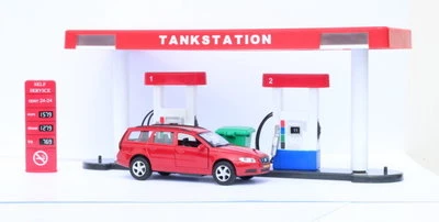 Kidsglobe Tankstation + Volvo V70 4 Kidsglobe Tankstation + Volvo V70 - Afbeelding 2
