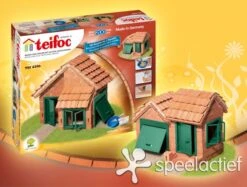 Teifoc T4210 Bouwdoos Huis Met Dakpannen Metselset
